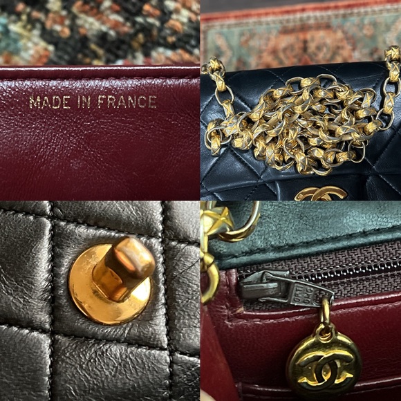 SOLD**Chanel Vintage Classic Mini Bijoux Chain Single Flap Bag - Picture 13 of 14